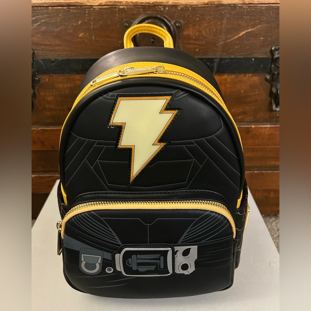 Loungefly DC Comics Black Adam Light Up Mini Backpack - NWT